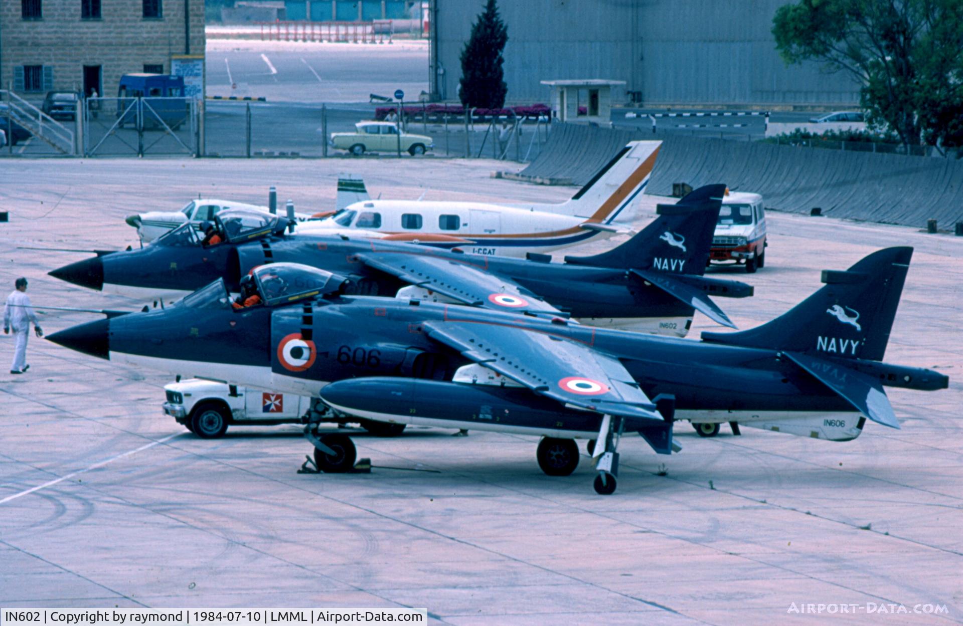IN602, 1989 British Aerospace Sea Harrier FRS.51 C/N 602, Sea Harriers IN602/IN606 Indian Navy