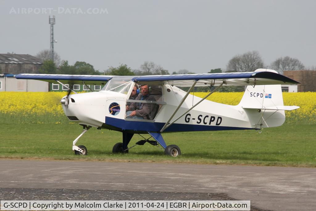 G-SCPD, 2004 Reality Escapade 912(1) C/N BMAA/HB/319, Escapade 912(1) at Breighton Airfield, UK in April 2011.