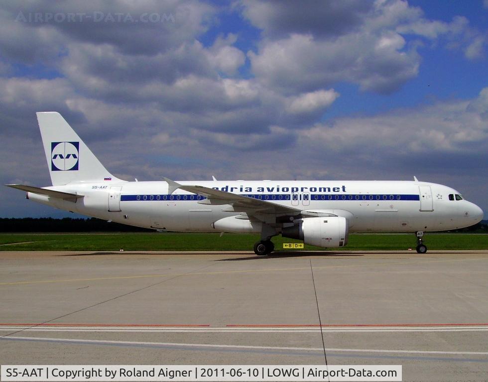 S5-AAT, 1991 Airbus A320-231 C/N 0191, Adria Retro