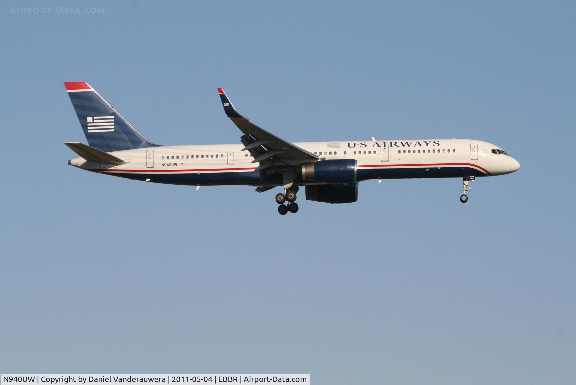 N940UW, 1995 Boeing 757-2B7 C/N 27805, Flight US750 is arriving to RWY 02