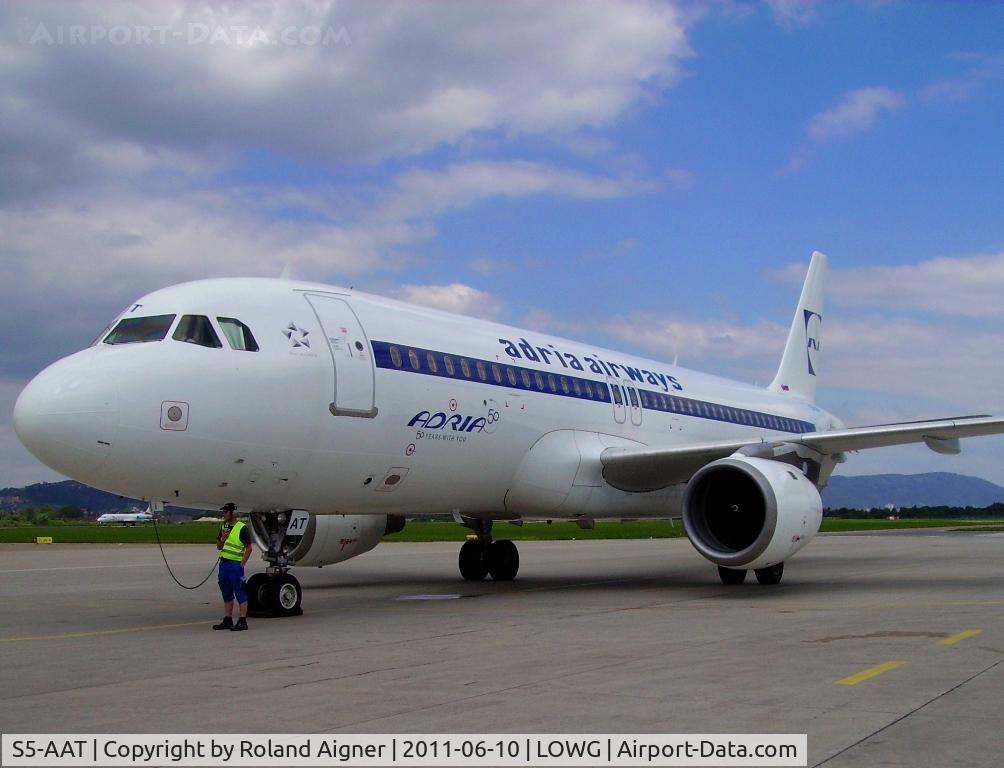 S5-AAT, 1991 Airbus A320-231 C/N 0191, Adria Retro