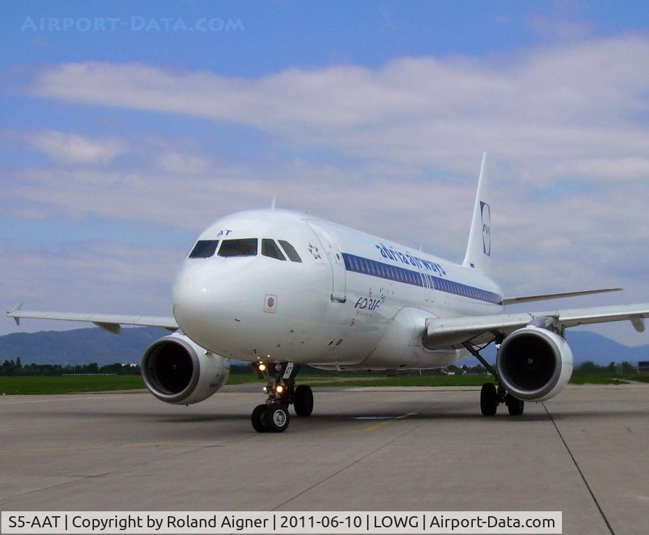 S5-AAT, 1991 Airbus A320-231 C/N 0191, Adria Retro
