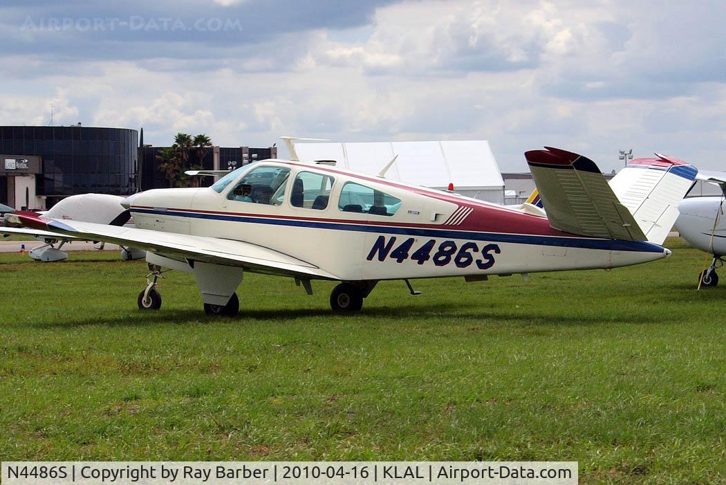 N4486S, 1975 Beech V35B Bonanza C/N D-9788, Beech V35B Bonanza [D-9788] Lakeland-Linder~N 16/04/2010