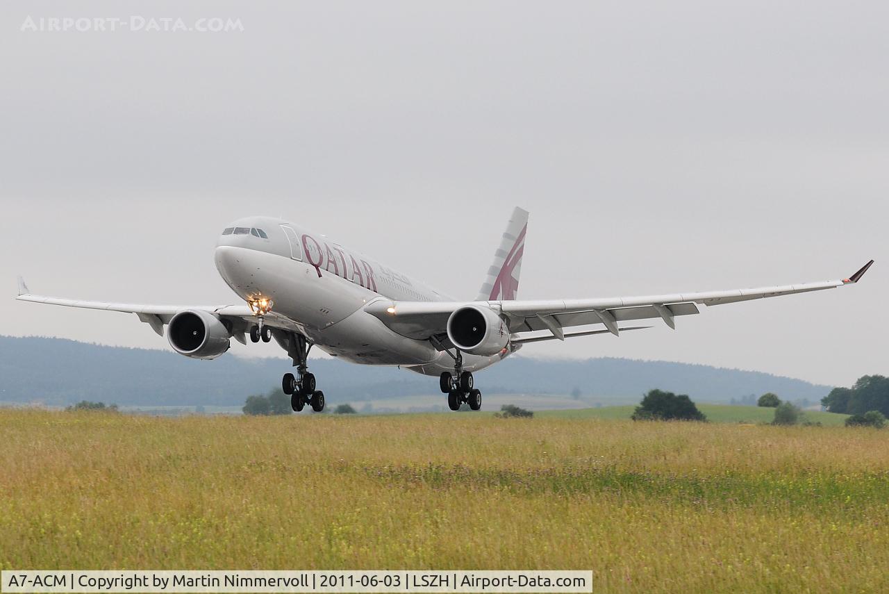 A7-ACM, 2007 Airbus A330-202 C/N 849, Qatar Airways