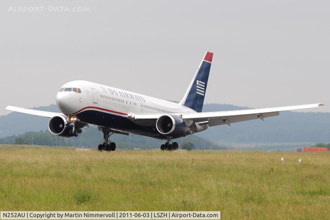 N252AU, 1990 Boeing 767-2B7 C/N 24765, US Airways
