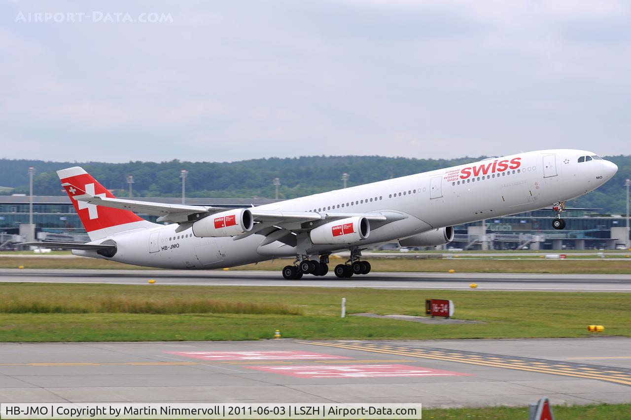HB-JMO, 1997 Airbus A340-313 C/N 179, Swiss