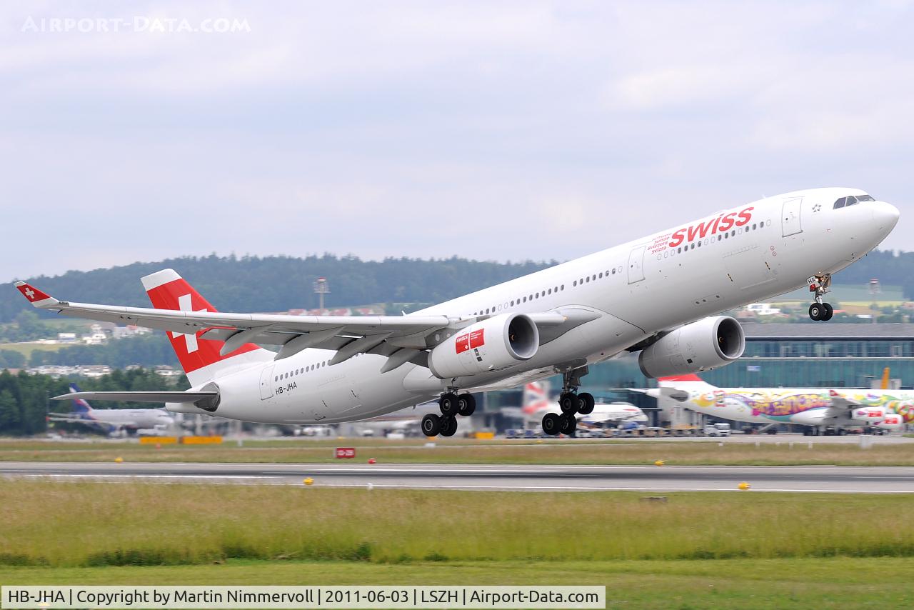 HB-JHA, 2009 Airbus A330-343 C/N 1000, Swiss