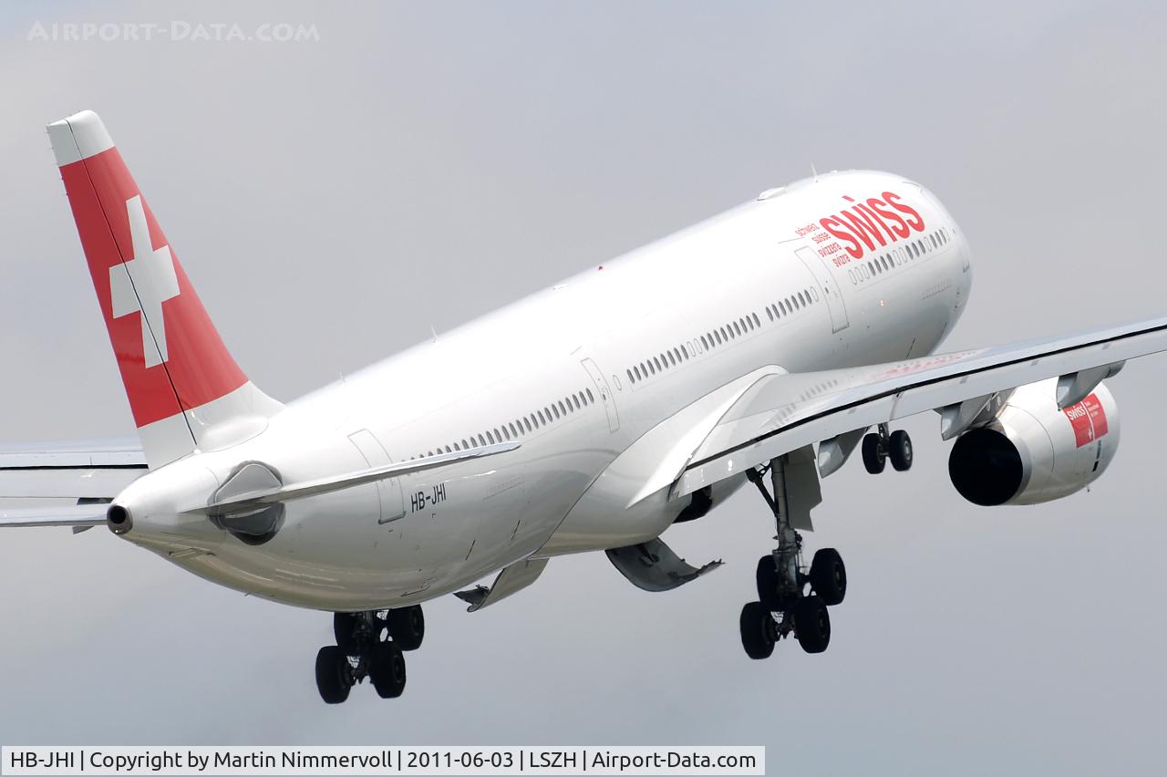 HB-JHI, 2010 Airbus A330-343X C/N 1181, Swiss