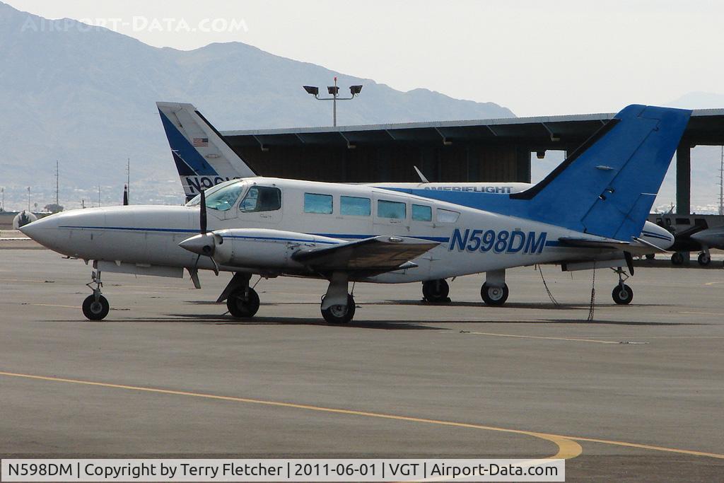 N598DM, 1979 Cessna 402C C/N 402C0114, 1979 Cessna 402C, c/n: 402C0114 at North Las Vegas