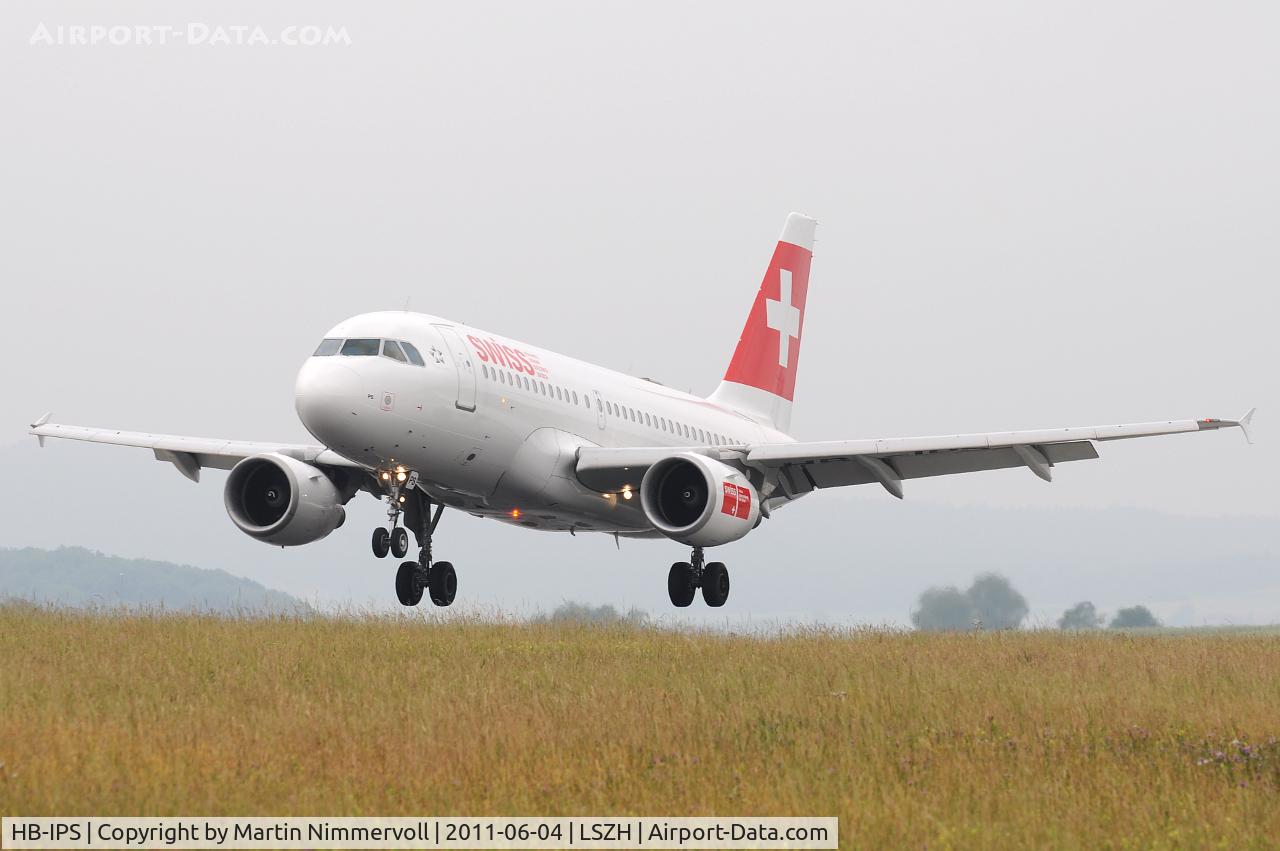 HB-IPS, 1997 Airbus A319-112 C/N 734, Swiss