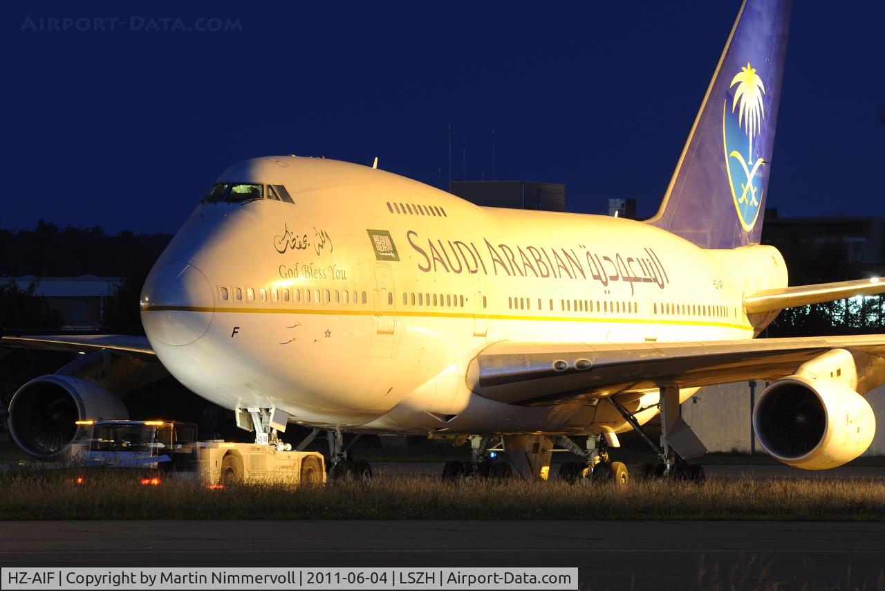 HZ-AIF, 1981 Boeing 747SP-68 C/N 22503, Saudi Arabia - Royal Flight