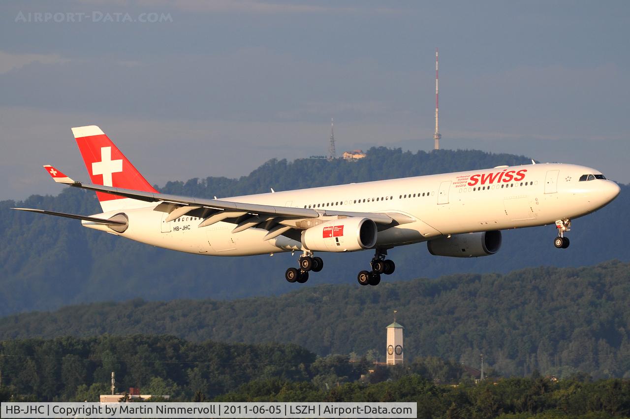 HB-JHC, 2009 Airbus A330-343X C/N 1029, Swiss