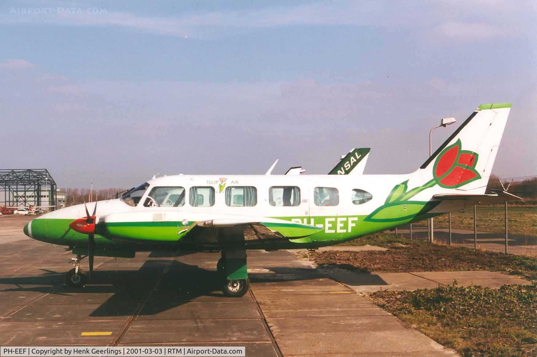 PH-EEF, Piper PA-31-350 Navajo Chieftain Chieftain C/N 31-7552017, Tulip Air