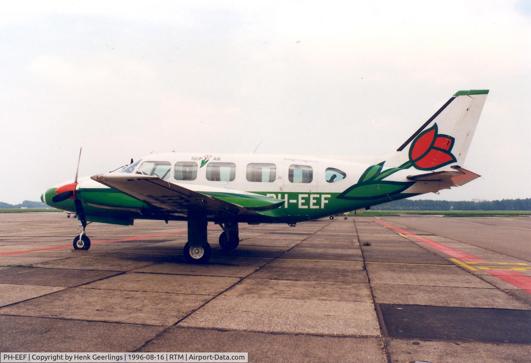 PH-EEF, Piper PA-31-350 Navajo Chieftain Chieftain C/N 31-7552017, Tulip Air