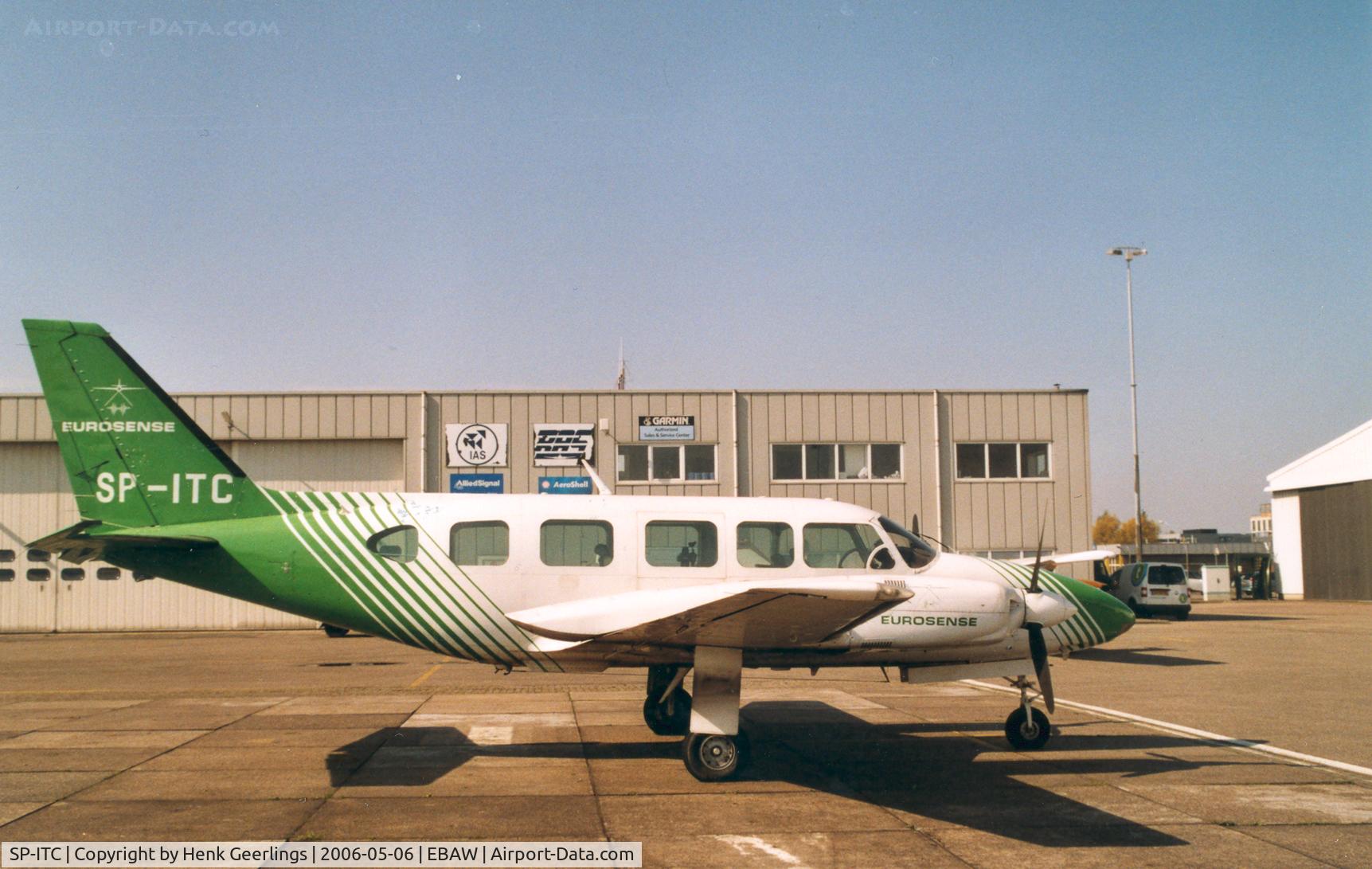 SP-ITC, Piper PA-31-350 Navajo Chieftain C/N 31-7405491, Eurosense