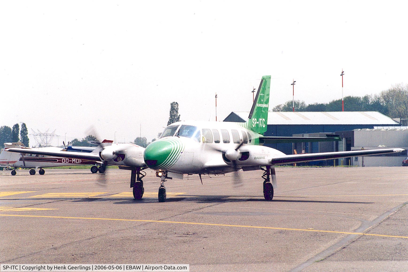SP-ITC, Piper PA-31-350 Navajo Chieftain C/N 31-7405491, Eurosense