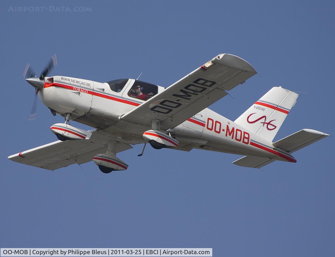 OO-MOB, 1988 Socata TB-10 Tobago C/N 786, Nice Tobago on short final rwy 25.