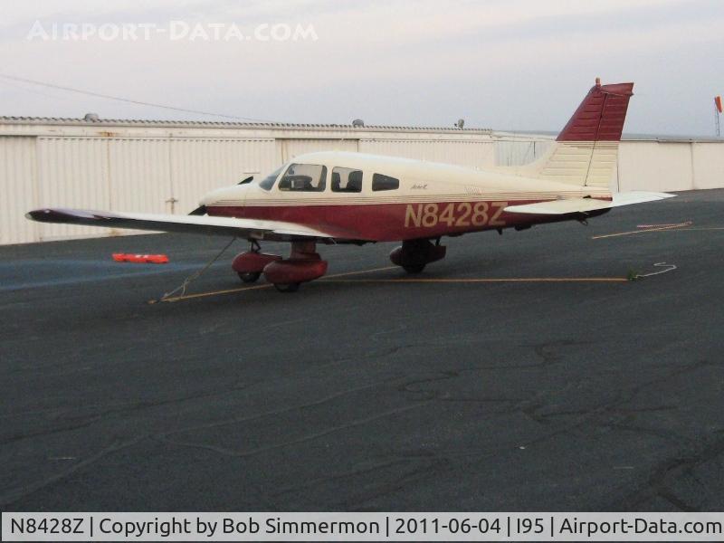 N8428Z, 1981 Piper PA-28-181 C/N 28-8190308, On the ramp at Kenton, Ohio