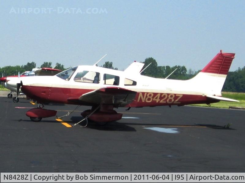 N8428Z, 1981 Piper PA-28-181 C/N 28-8190308, On the ramp at Kenton, Ohio