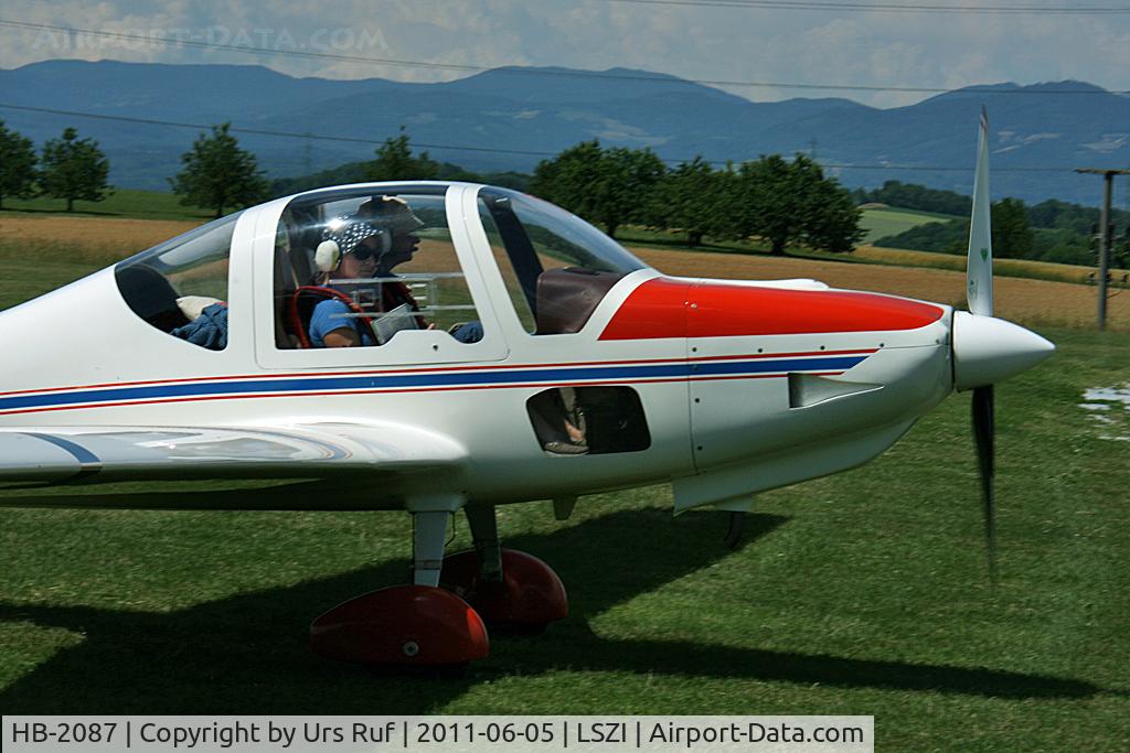HB-2087, 1984 Grob G-109B C/N 6258, short visit at Schupfart-Airfield