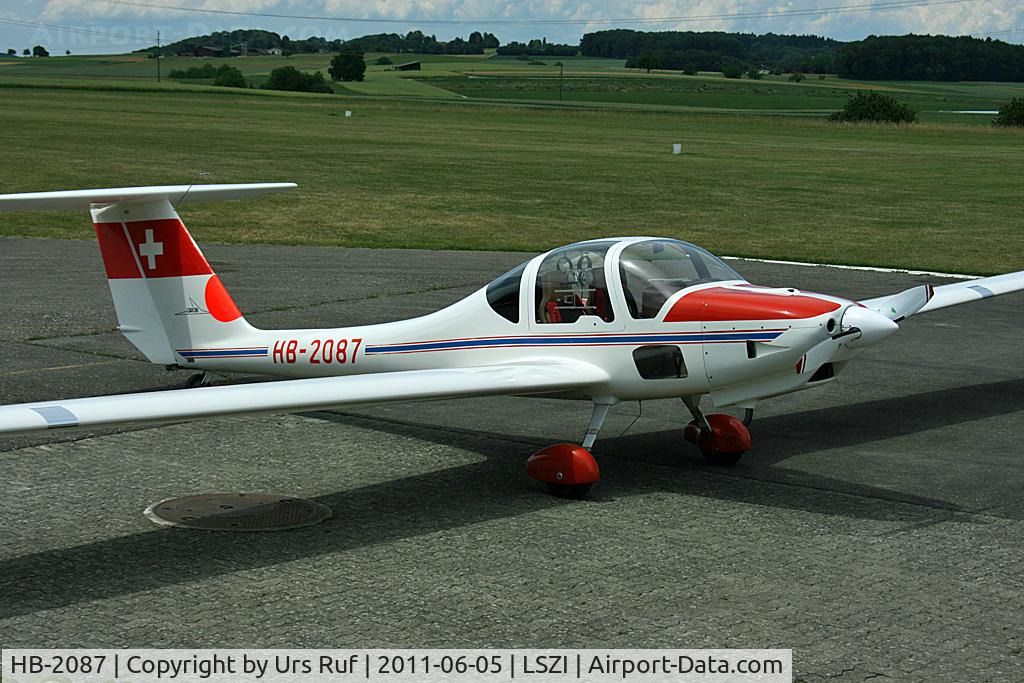 HB-2087, 1984 Grob G-109B C/N 6258, short visit at Schupfart-Airfield