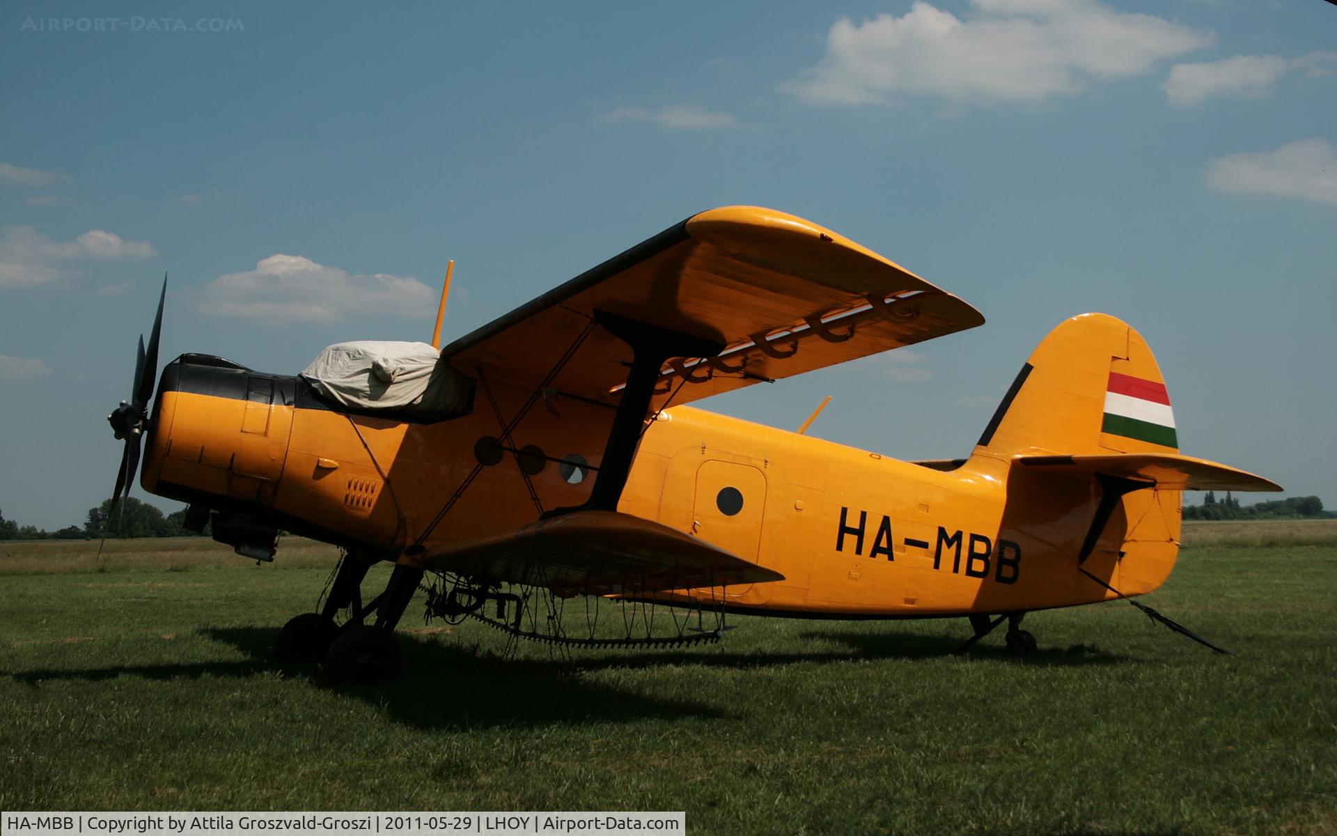 HA-MBB, 1975 Antonov An-2R C/N 1G161-07, Öcsény Airport - Hungary