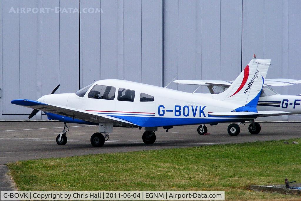 G-BOVK, 1985 Piper PA-28-161 Cherokee Warrior II C/N 28-8516061, Multiflight Ltd