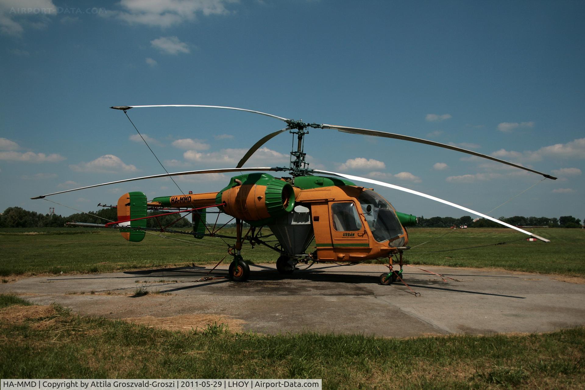 HA-MMD, 1970 Kamov Ka-26 Hoodlum C/N 7001003, Öcsény Airport - Hungary