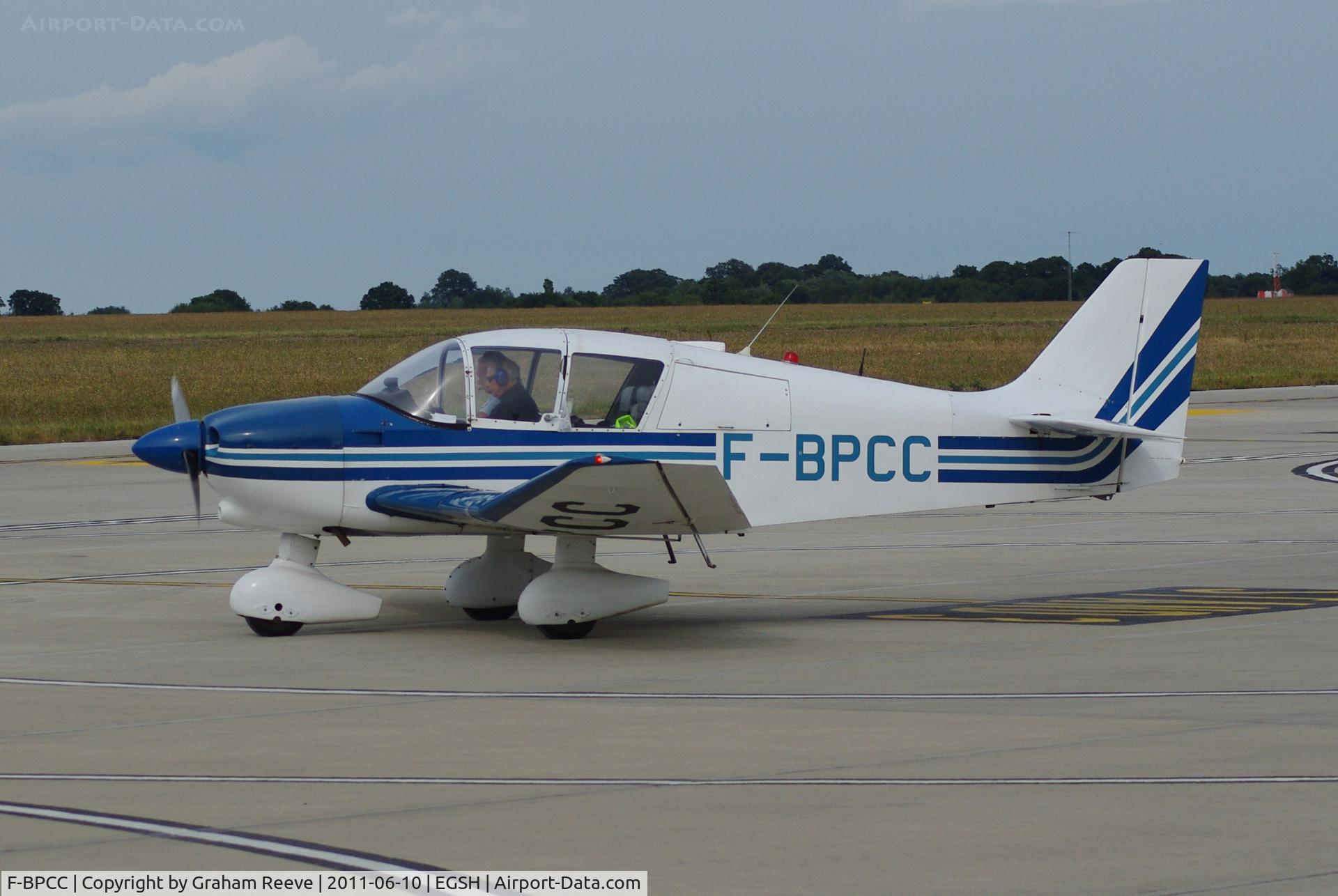 F-BPCC, Jodel DR-253 Regent C/N 109, About to depart.