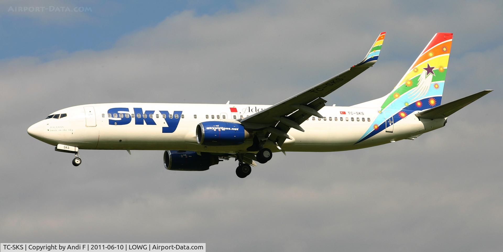 TC-SKS, 2001 Boeing 737-83N C/N 32348, -----