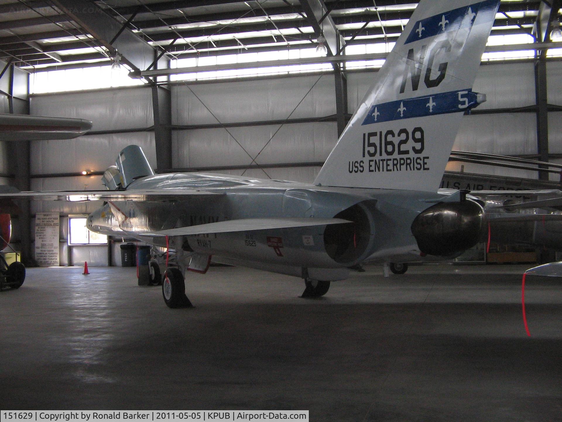 151629, North American RA-5C Vigilante C/N NA283-35, Pueblo Weisbrod Aircraft Museum