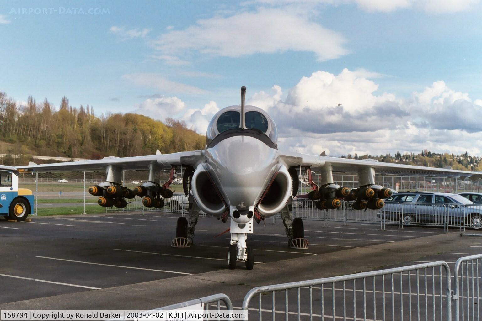 158794, Grumman A-6E Intruder C/N I-530, Museum of Flight