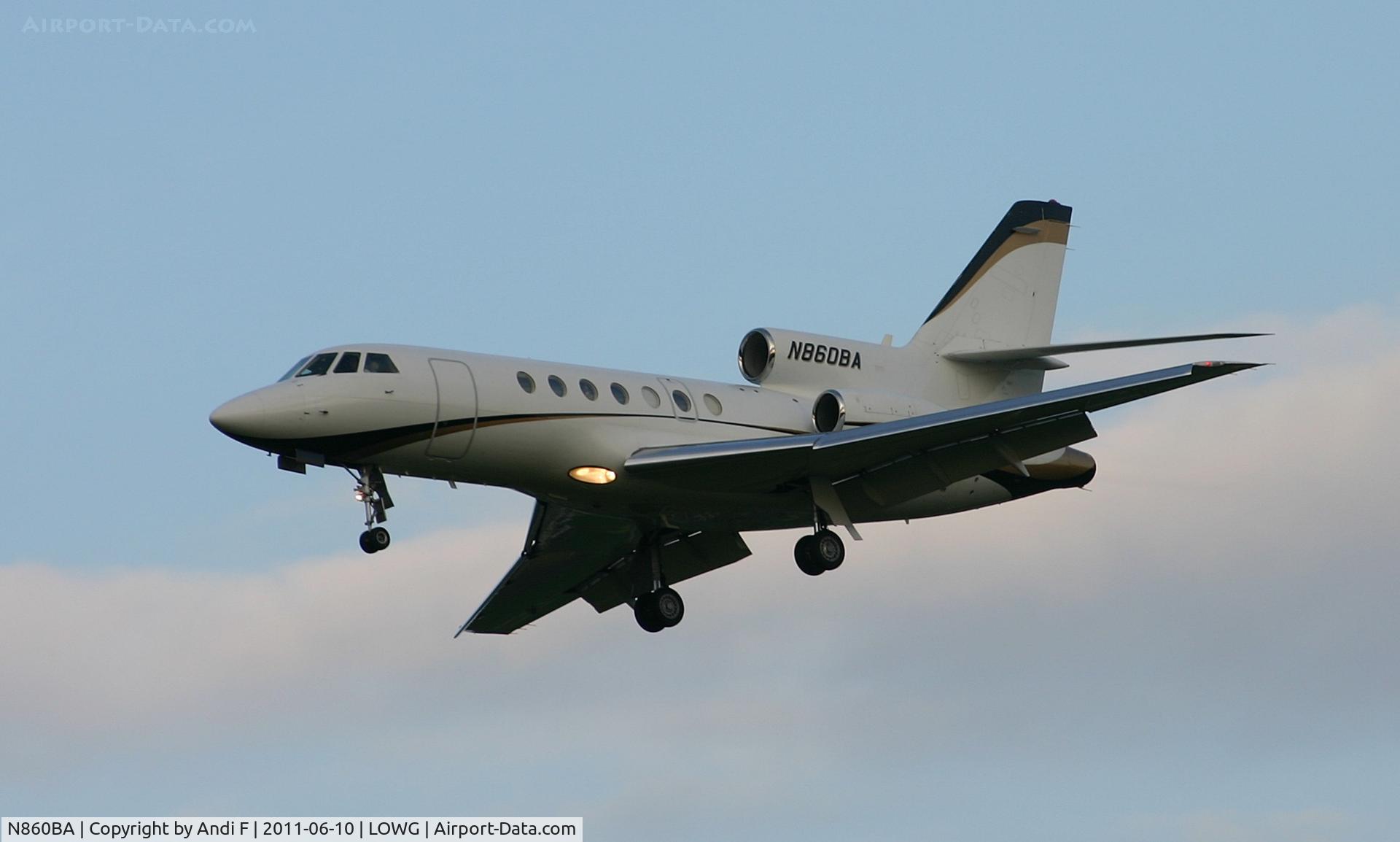N860BA, 1984 Dassault-Breguet Falcon 50 C/N 142, Shakiras Jet