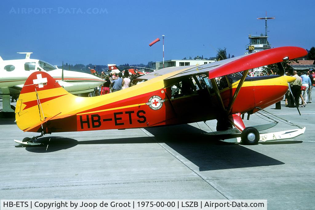 HB-ETS, 1968 Maule M-4-220C Strata Rocket C/N 2020C, open house at Bern-Belp. Picture from the G.bouma collection.