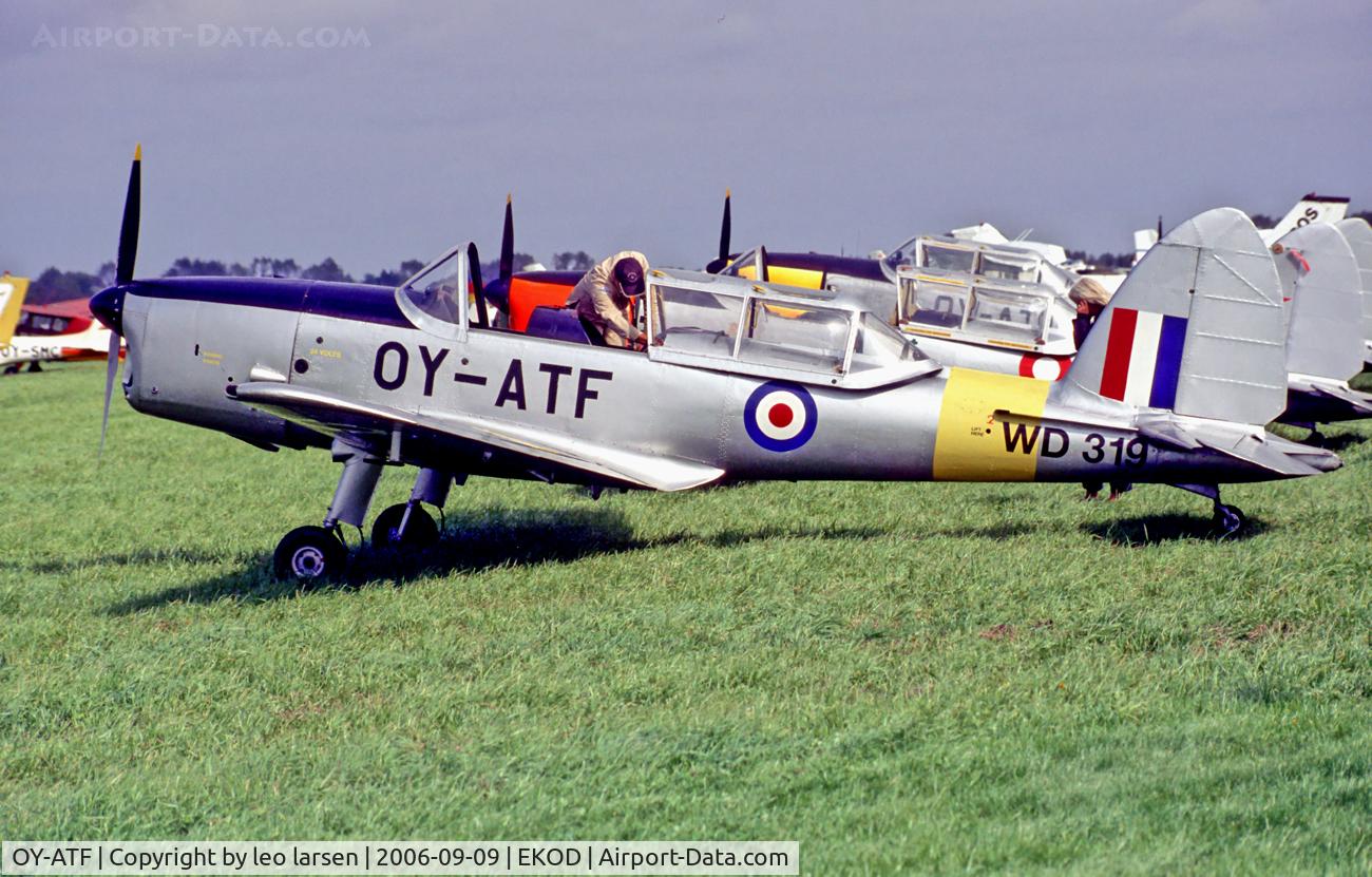 OY-ATF, 1950 De Havilland DHC-1 Chipmunk 22 C/N C1/0256, Odense 9.9.06