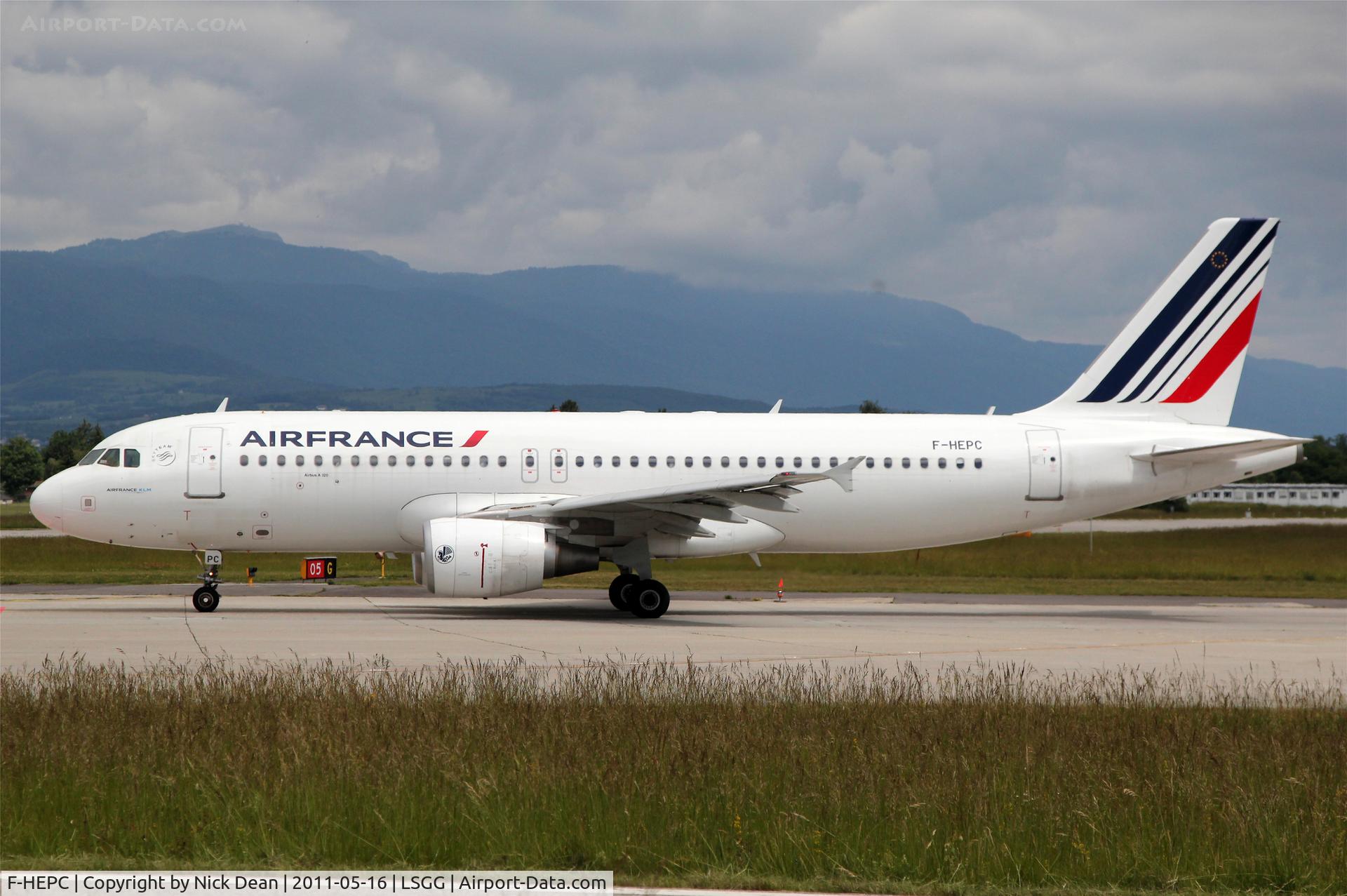 F-HEPC, 2010 Airbus A320-214 C/N 4267, LSGG/GVA
