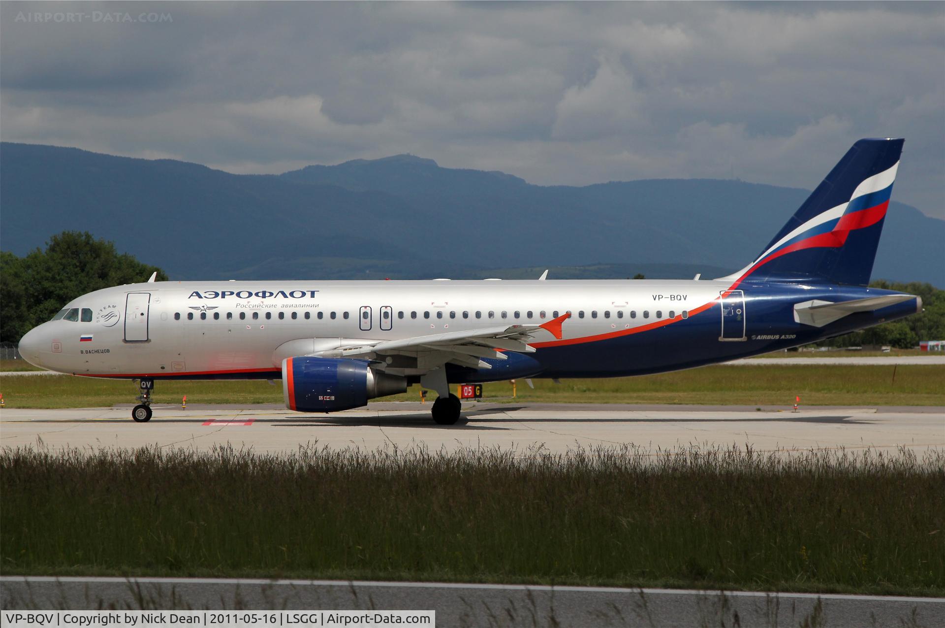 VP-BQV, 2006 Airbus A320-214 C/N 2920, LSGG/GVA