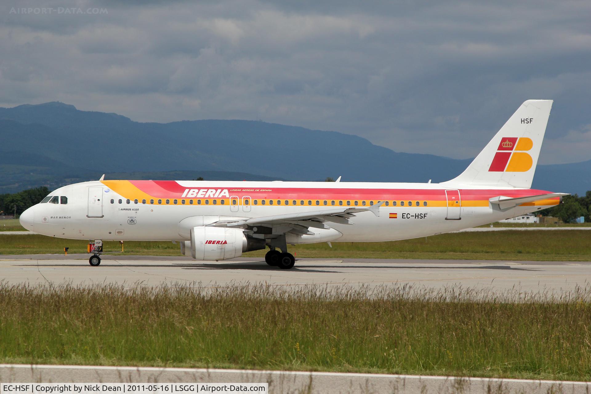EC-HSF, 2000 Airbus A320-214 C/N 1255, LSGG/GVA