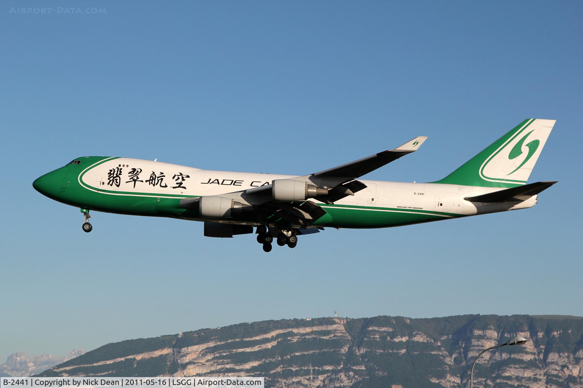B-2441, 2007 Boeing 747-4EVF/ER/SCD C/N 35172, LSGG/GVA