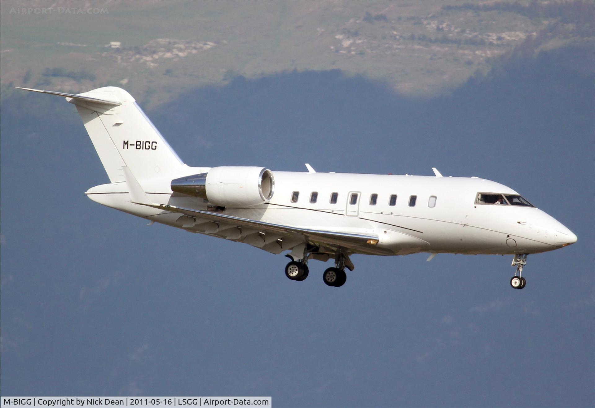 M-BIGG, 2007 Bombardier Challenger 605 (CL-600-2B16) C/N 5722, LSGG/GVA