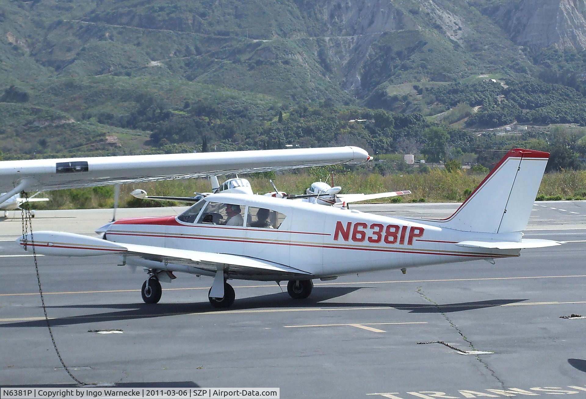 N6381P, 1959 Piper PA-24-250 Comanche C/N 24-1491, Piper PA-24-250 Comanche 250 at Santa Paula airport during the Aviation Museum of Santa Paula open Sunday