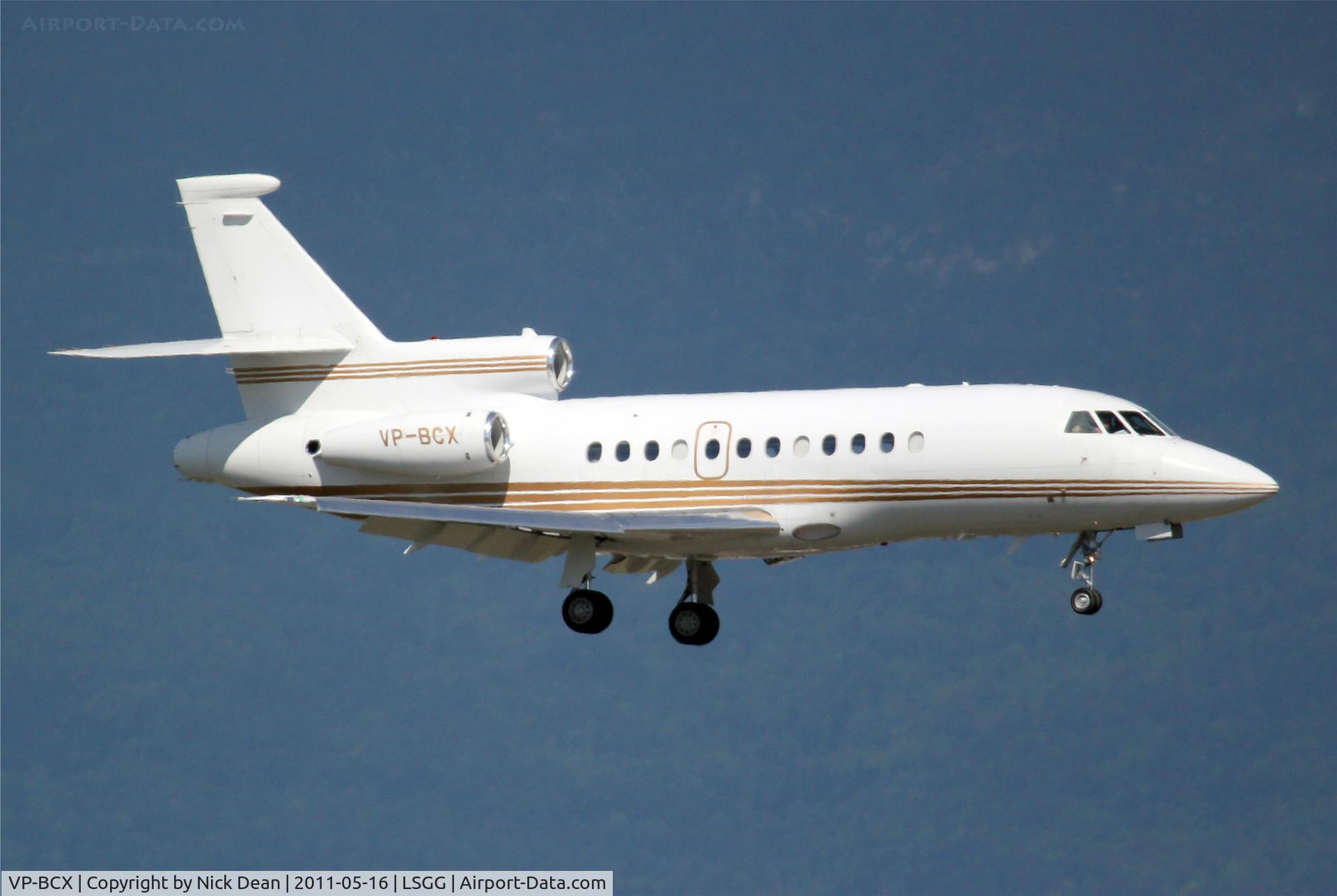 VP-BCX, 2002 Falcon 900C Falcon 900C C/N 193, LSGG/GVA