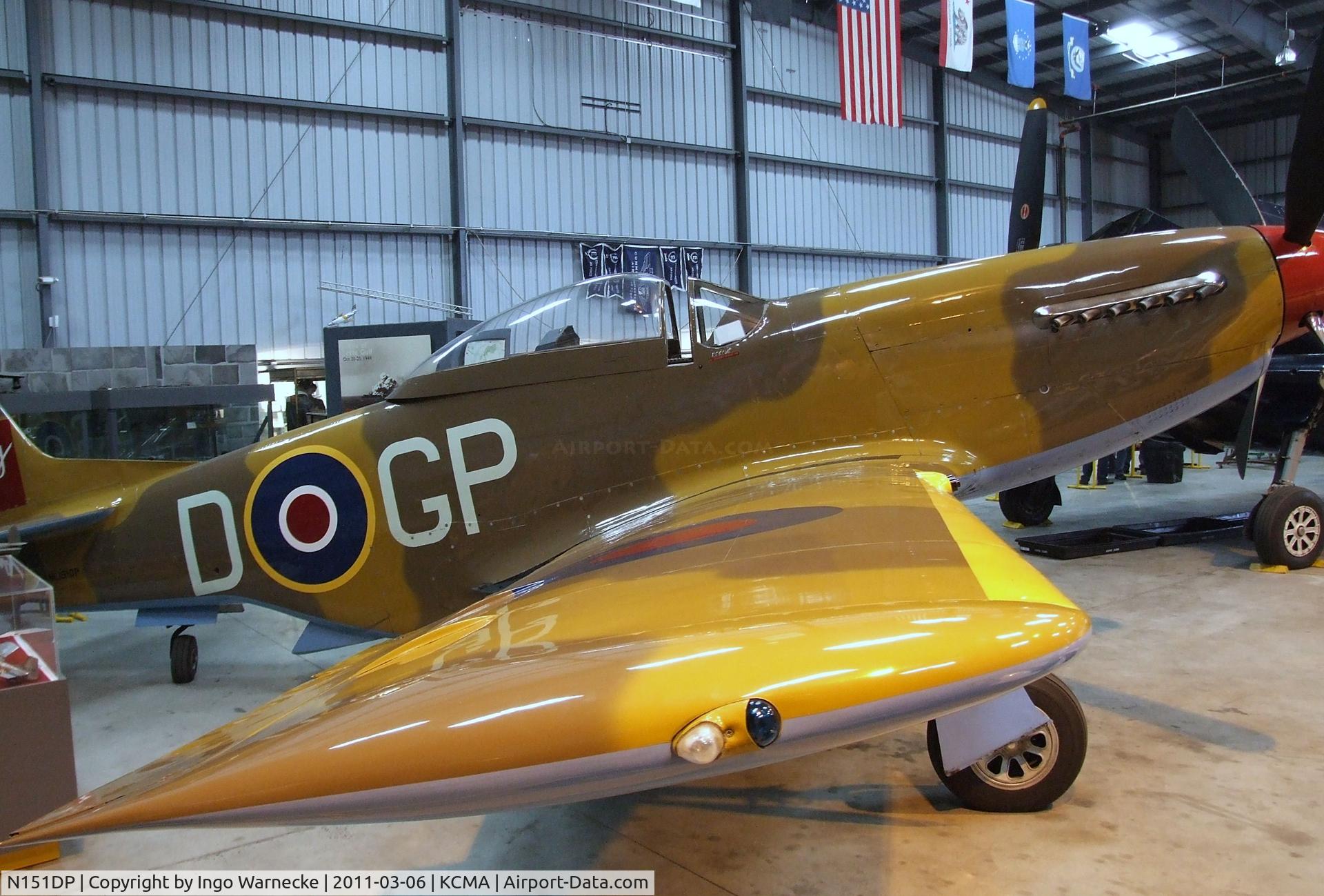 N151DP, 1944 North American P-51C Mustang C/N 111-28888, North American P-51D Mustang at the Commemorative Air Force Southern California Wing's WW II Aviation Museum, Camarillo CA