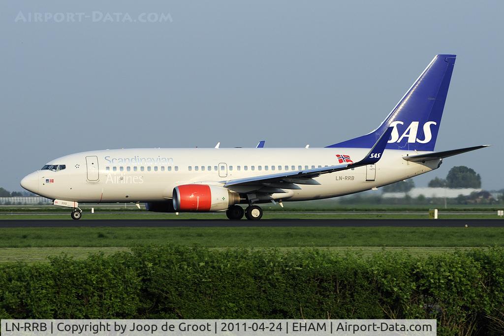 LN-RRB, 2007 Boeing 737-783 C/N 32276, Scandinavian Airlines