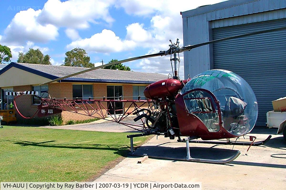 VH-AUU, 1972 Agusta AB-47G-3B-1 C/N 1534, Agusta-Bell 47G3B-1 [1534] Caloundra~VH 19/03/2007