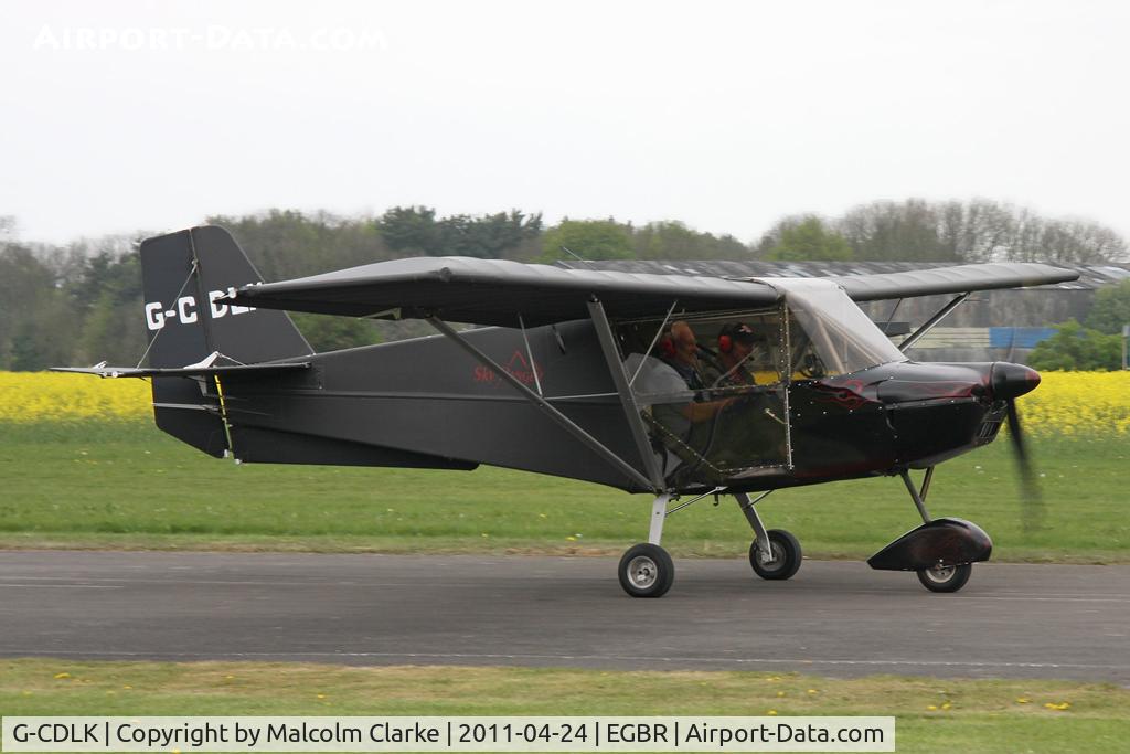 G-CDLK, 2005 Best Off Skyranger Swift 912S(1) C/N BMAA/HB/452, Skyranger 912S(1) at Breighton Airfield in April 2011.