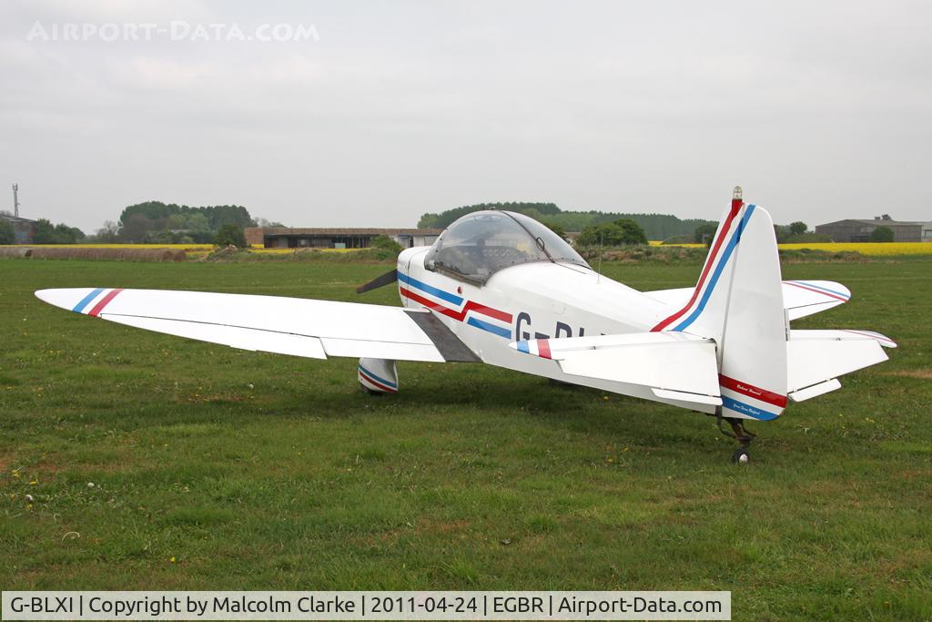 G-BLXI, 1965 Scintex CP-1310-C3 Super Emeraude C/N 937, Scintex CP1310-C3 Super Emeraude at Breighton Airfield, UK in April 2011.