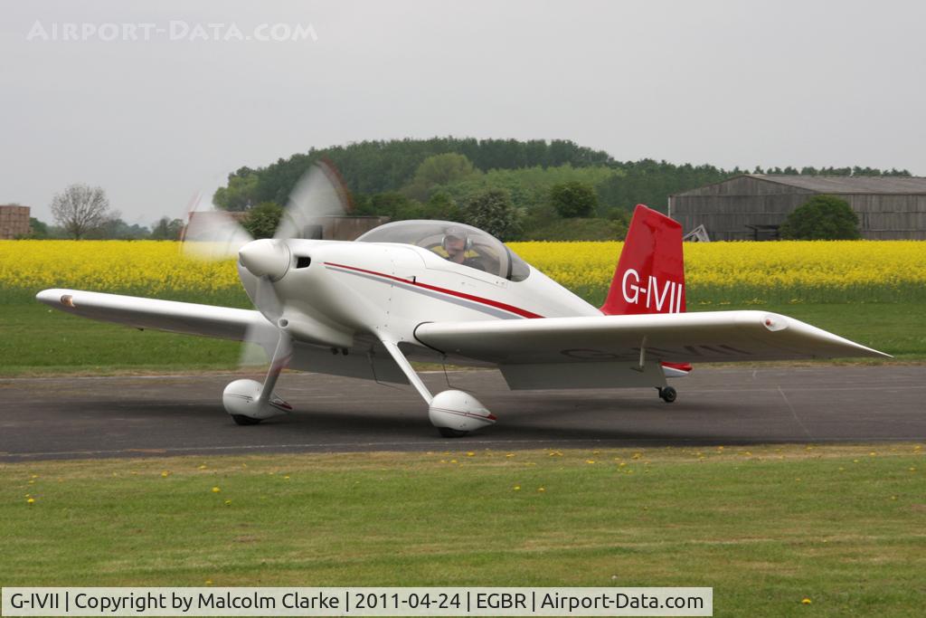 G-IVII, 2004 Vans RV-7 C/N PFA 323-14222, Vans RV-7 at Breighton Airfield, Uk in April 2011.