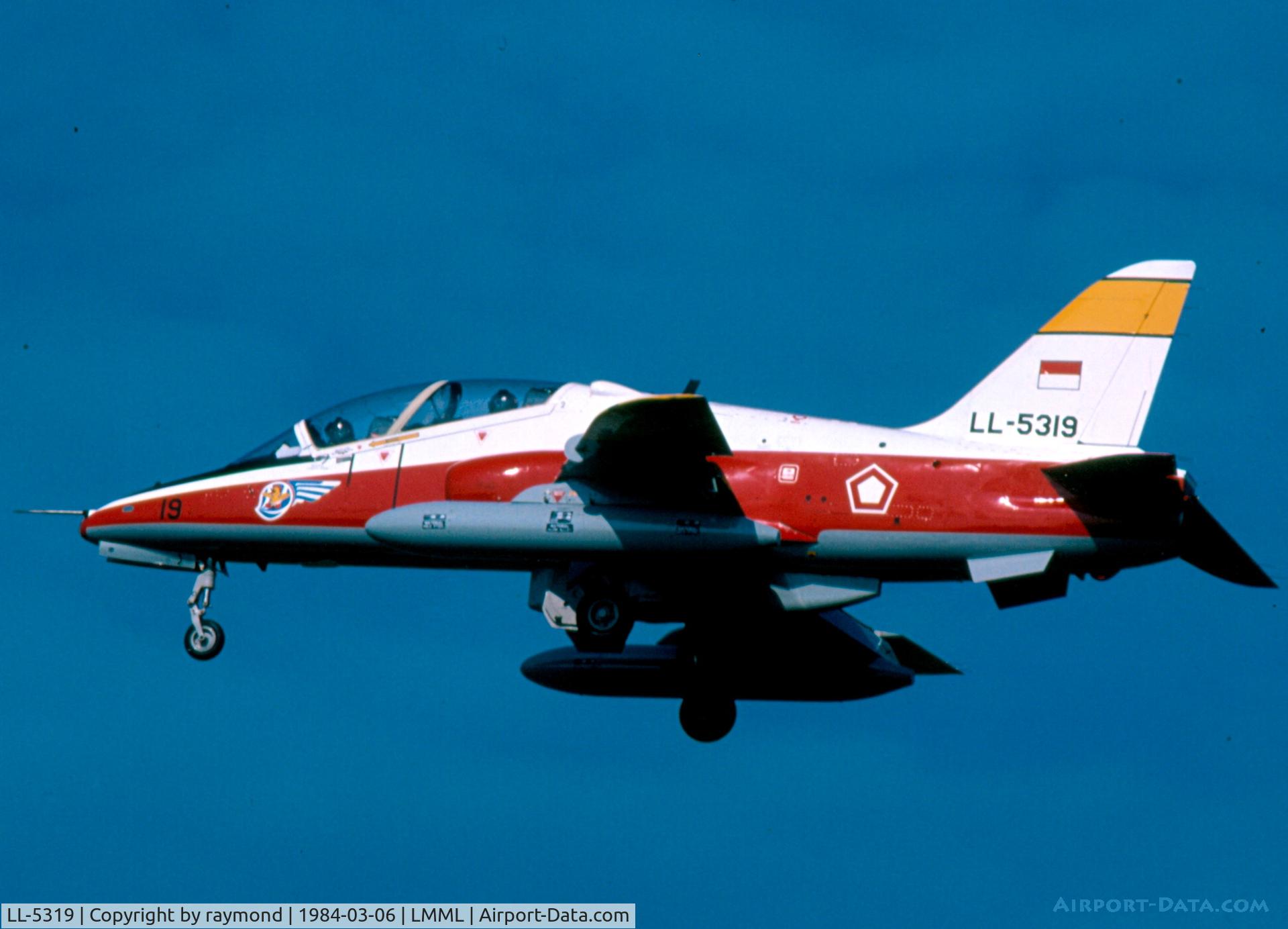 LL-5319, British Aerospace Hawk T.53 C/N 312278, Hawk LL5319 Indonesian Air Force