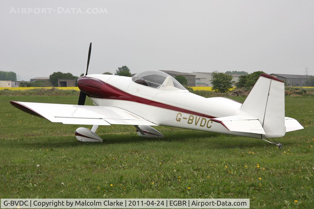 G-BVDC, 1994 Vans RV-3 C/N PFA 099-12218, Vans RV-3 at Breighton Airfield, UK in April 2011.